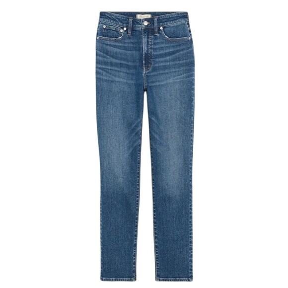 New MADEWELL The Curvy Perfect Vintage Jean in Manorford Wash $138 Size W32 - Picture 5 of 6